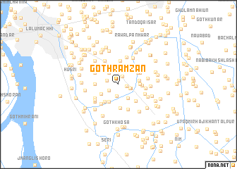 map of Goth Ramzān