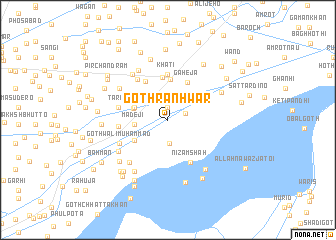 map of Goth Ranhwar