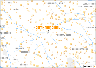 map of Goth Rāno Mal