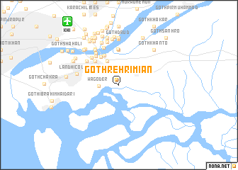 map of Goth Rehri Miān
