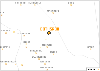 map of Goth Sābu