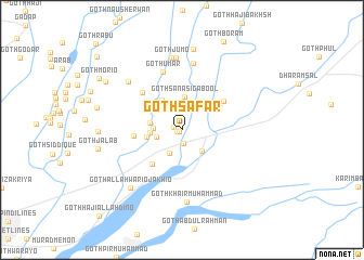 map of Goth Safar