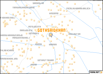 map of Goth Saīd Khān