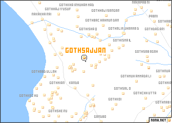 map of Goth Sajjan