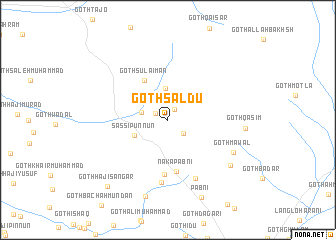 map of Goth Saldu