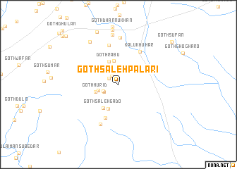 map of Goth Sāleh Pālāri