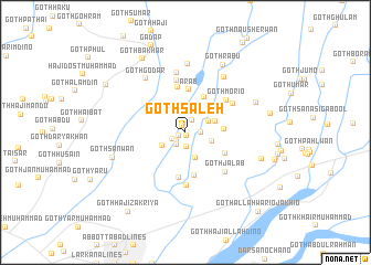 map of Goth Sāleh