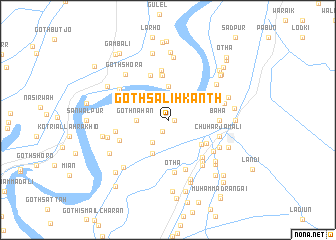 map of Goth Sālih Kanth