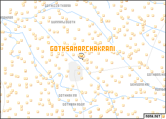map of Goth Samar Chakrāni