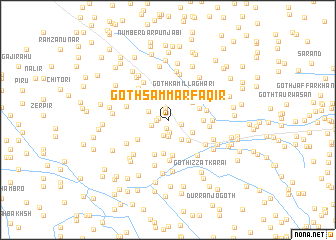 map of Goth Sammar Faqīr