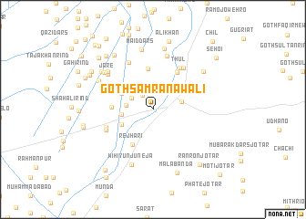 map of Goth Samrānāwāli
