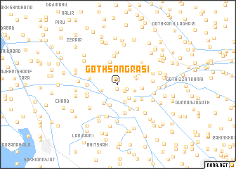 map of Goth Sangrāsi