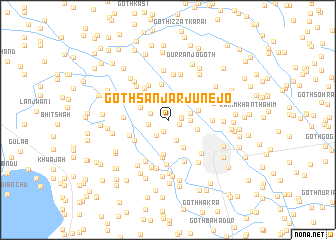 map of Goth Sanjar Junejo