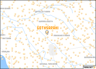 map of Goth Sarāhi