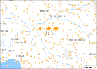 map of Goth Sarhāri