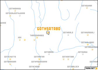 map of Goth Satābo