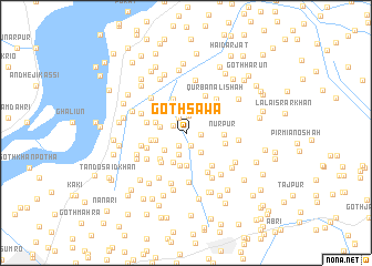 map of Goth Sawa