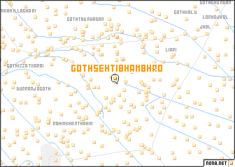 map of Goth Sehti Bhambhro