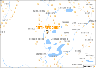 map of Goth Serāhko