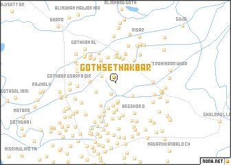 map of Goth Seth Akbar