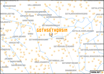 map of Goth Seth Qāsim