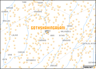 map of Goth Shāhīn Gadāni