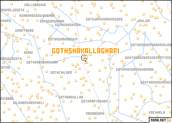 map of Goth Shakal Laghāri