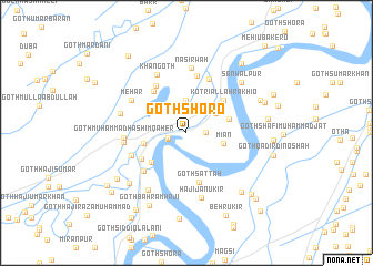 map of Goth Shoro