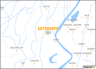 map of Goth Shoro