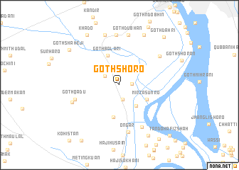 map of Goth Shoro