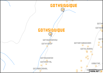 map of Goth Siddique