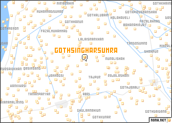 map of Goth Singhar Sumra