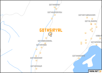 map of Goth Siryal