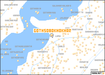map of Goth Sobo Khokhar