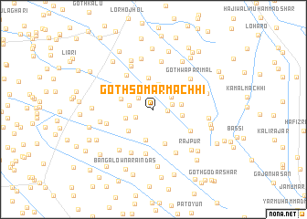 map of Goth Somar Māchhi