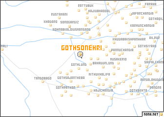 map of Goth Sonehri