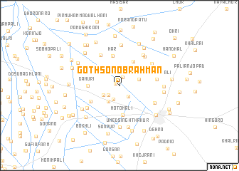 map of Goth Sono Brahman