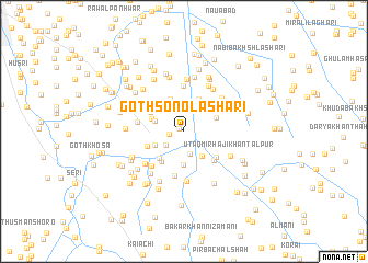 map of Goth Sono Lashāri