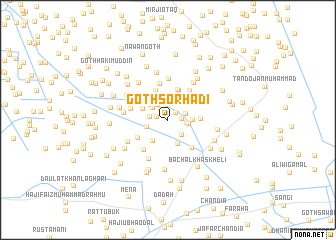 map of Goth Sorhadi