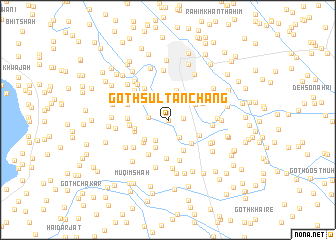 map of Goth Sultān Chāng