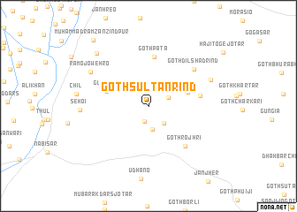 map of Goth Sultān Rind