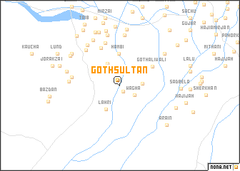 map of Goth Sultān