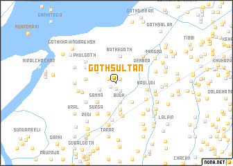 map of Goth Sultān