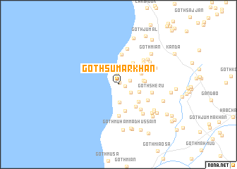 map of Goth Sumār Khān