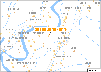 map of Goth Sumar Khān