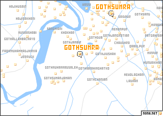 map of Goth Sūmra