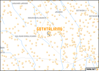 map of Goth Tāli Rind