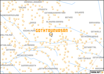 map of Goth Taur Wasān