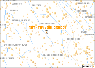 map of Goth Tayyab Laghāri