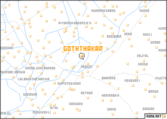 map of Goth Thākar